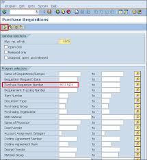 Sap Mm Purchase Requisition Tutorialspoint