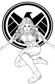 Agent Morse By Jamiefayx Marvel Coloring Superhero Coloring Pages Superhero Coloring