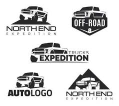 set of modern suv pickup emblems icons offroad pickup design car clubs logo bold logo design jeep art