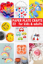 Paper Plate Crafts 22 Paper Plate Crafts For Kids And Adults Paper Plate Crafts For Kids Kids Crafts Summertime Easy Paper Crafts
