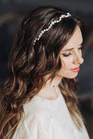 Grey Freshwater Pearl Headband Pearl Tiara Bridal Hair Piece Wedding Headband Bridal Headband Everyday Headband Wedding Jewelry Halo Bridal Hair Pieces Wedding Hair Headband Bride Hair Down