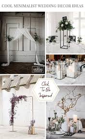 24 Cool Minimalist Wedding Decor Ideas Wedding Forward Minimalist Wedding Decor Minimalist Wedding Burgundy Wedding Theme