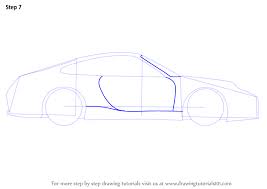 Learn How To Draw A Porsche Car Side View Sports Cars Step By Step Drawing Tutorials Porche car is a luxury car from ferdinand porsche. to draw a porsche car side view