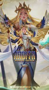 Deviantart is the world's largest online social community for artists and art enthusiasts, allowing people to connect through the. Kadita White Robin By Fachrifhr On Deviantart Mobile Legend Wallpaper Alucard Mobile Legends Mobile Legends