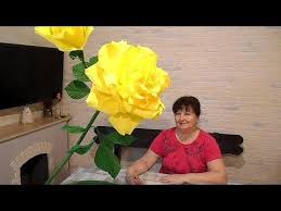 как сделать розу из гофрированной бумаги мастер класс видео Bolshoj Pion Iz 1 Rulona Bumagi 1 Chast Youtube Crepe Paper Flowers Tutorial Paper Flower Video Paper Flowers Craft