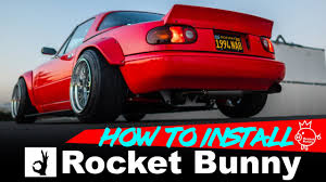 Can you get a body kit for a mazda miata? How To Mazda Miata Rocket Bunny Kit Install Omgmiata Sema Ep9 4k60 Youtube