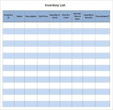 Inventory List Templates 19 Free Printable Xlsx Docs Pdf Formats List Template Excel Inventory