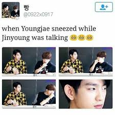 Lol Jinyoung And Youngjae Got7 Jinyoung Got7 Funny Got7