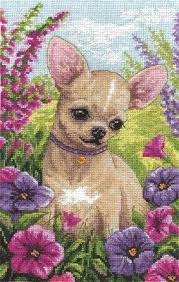 X you have added chihuahua cross stitch pattern to your shopping cart! Panna Chihuahua Cross Stitch Kit 123stitch