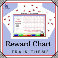 Reward Chart Train Themes By All Therapy Resources Tpt