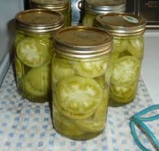 How To Make Canned Green Tomatoes For Fried Green Tomatoes Canning Recipes Canning Green Tomatoes Canning Vegetables