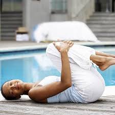 Knees Hugged To Chest Or Apanasana Prenatal Yoga Poses Prenatal Yoga Yoga Poses