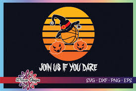 Download Basketball Halloween Witch Hat Pumpkin Graphic By Ssflower Creative Fabrica SVG Cut Files