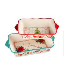 Pioneer Woman Cheerful Rose 2pc Bakers On Mercari Pioneer Woman Stoneware Bakeware Bakeware Set