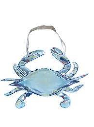 The weather was so overcast, i figured. Blue Crab Door Hanger Fleurty Girl