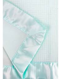 Textured, waffle weave with whipstitch edging. Crown Ivy Baby Aqua Waffle Knit Blanket Belk