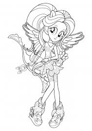 Drawfriend stuff (pony art gallery) #3726; Fluttershy Archery Coloring Pages My Little Pony Equestria Girls Coloring Pages Colorings Cc