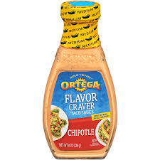 Spice up a bottle of store bought ranch dressing with some chipotle seasoning to make this scrumptious spicy chipotle ranch dressing. Flavor Craver Chipotle Taco Sauce Ortega