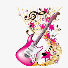 Vector Guitar And Musical Notes Music Clipart Guitar Note Png And Vector With Transparent Background For Free Download Music Clipart Musicals Guitar