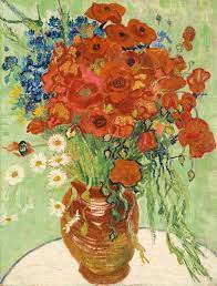 Tournesols) is the name of two series of still life paintings by the dutch painter vincent van gogh. Datei Vincent Van Gogh Vase With Cornflowers And Poppies F280 Jh2032 Jpg Wikipedia