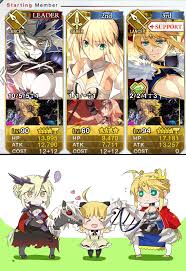 Lancers And Lily Saber Grandorder Fate Anime Series Fate Stay Night Series Fate