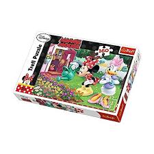 Disney minnie mouse badetuch/strandtuch flowers bei papiton bestellen. Trefl 15328 Minnie Mouse Watering The Flowers Puzzle 160 Piece Buy Online In Andorra At Andorra Desertcart Com Productid 157942089