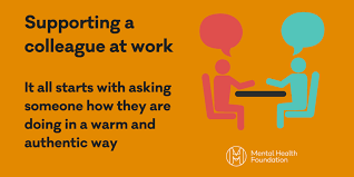 Branding for mental health foundation by sea design. Mental Health Foundation What Helps You With Your Mental Health At Work Download Our How To Support Mental Health At Work Guide For Free Https Www Mentalhealth Org Uk Publications How Support Mental Health Work Utm Source Facebook Utm Medium