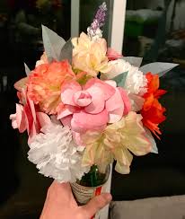 Check spelling or type a new query. My First Try At A Faux Quet Featuring Dollar Tree Selections Paper Flowers And Leaves I Made Luckily I Still Have 6 Months To Practice Weddingsunder10k