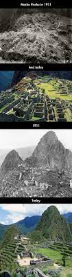 Machu picchu before and after. Machu Picchu Before And After Machu Picchu Peru Travel