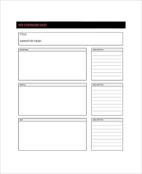 Free 34 Storyboard Samples In Pdf Ms Word Apple Pages Storyboard Storyboard Template Business Template