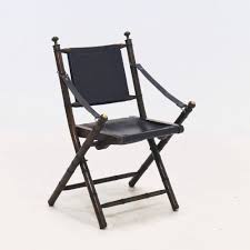 Oak Leather Campaign Folding Chair 1920s Folding Chair Chair Outdoor Chairs