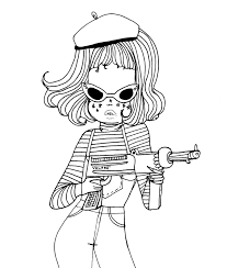 Tumblr tumblroutlines outline outlines freetoedit. Aesthetic Girl Coloring Pages 2021