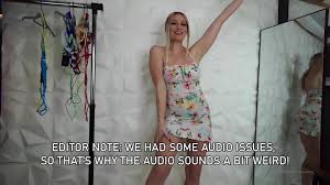 Holly Wolf try on bikini