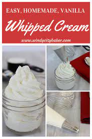 Chantilly Cream Recipe Homemade Whipped Cream Sweetened Whipped Cream Vanilla Whipped Cream