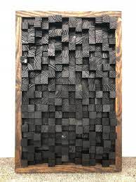 Reclaimed Wood Sound Diffuser Acoustic Panel Soundproofing Etsy Reclaimed Wood Art Sound Proofing Hanging Wall Art