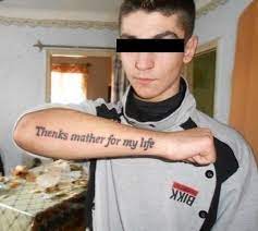Sadly, it's not and he is just a ridiculously looking guy who didn't think his decisions through. Stupid People 15 Tattoos Steemit