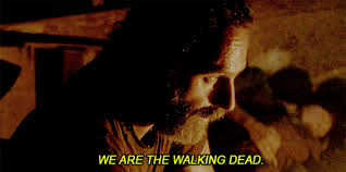 Season 1 season 2 … the second we put a bullet in the head of one of those undead monsters, the moment one of us drove a hammer into one of their faces, or cut a head off, we became what we are! Rick Explains We Are The Walking Dead Potterwars