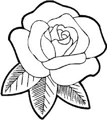 Big Rose Coloring Pages Blumen Ausmalbilder Ausmalbilder Zum Ausdrucken Malbuch Vorlagen
