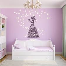 Wandtattoo Prinzessin Schmetterlinge Deko Fur Ein Prinzessinnenzimmer Wandgestaltung Kinderzimmer Kinder Zimmer Zimmer Fur Kleine Madchen Zimmer Madchen