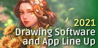 In a few tutorials, digital drawing software, e.g. Best Drawing Software And Apps In 2021 Free Paid Art Rocket