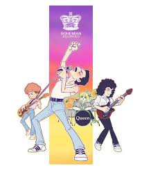 Pin By Simp For Ririka Momobami On Queen Queen Drawing Queen Art Queen Band