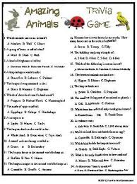 So the hamster can get plenty of exercise. Amazing Animals Trivia Game Etsy In 2021 Trivia Questions And Answers Trivia Questions For Kids Kids Quiz Questions