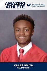 Congrats to this week's Amazing Athlete, Kaleb Smith! Kaleb is a senior at  Carl Albert High School, is a back-to-back state champion in swimming and  is class valedictorian! He's also actively involved