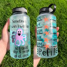 Download Teacher Water Bottle Tracker Svg File