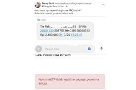 Check spelling or type a new query. Penjelasan Bri Soal Adanya Notif Sms Dana Blt Umkm Tetapi Belum Terdaftar Di Eform Bri Co Id Halaman All Kompas Com