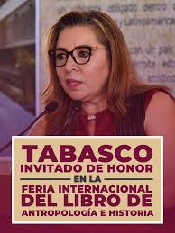 📚La secretaria de Cultura, Aida Elba Castillo Santiago, anunció que  Tabasco será invitado de honor en la Feria Internacional del Libro de  Antropología e Historia, que se llevará a cabo en el INAH del ...