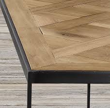 Reclaimed Russian Oak Parquet Console Table Console Table Diy Dining Table Parquet