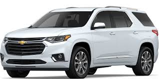 Summit White Chevy Traverse Chevrolet Traverse Best Midsize Suv 3rd Row Suv
