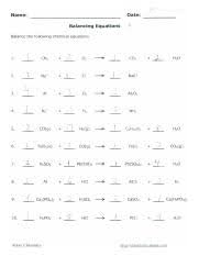 An incident pulse would give up some of its energy to the transmitted pulse at the boundary, thus making the amplitude of the reflected pulse less than that of the incident pulse. Balancing Chemistry Chemical Equations Worksheet Answer Key 1 Worksheets Answers Collection Of Free Name Date Balancing Equations 4 Balance The Course Hero