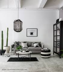 Monochrome Lounge Styling Photography Indie Home Collective Monochrome Living Room Monochromatic Living Room Gray Living Room Design
